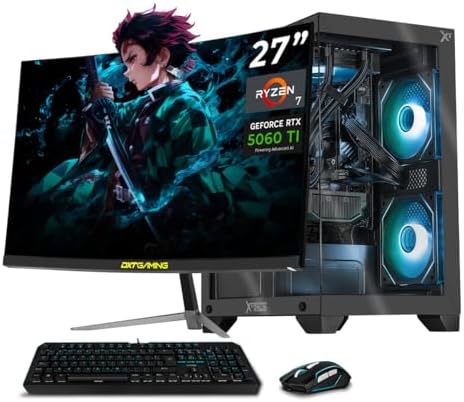 XTREME PC GAMING PC Gamer Completa con IA GeForce RTX 5060 Ti AMD...
