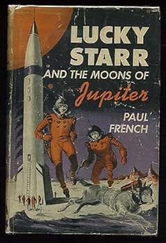 Hardcover Lucky Starr and the moons of Jupiter Book