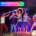 68 PCS LED Foam Glow Sticks Bulk, Glow in the Dark Party Supplies with 3 Modes Colorful Flashing, Neon Party Favors for Birthday, Wedding, Carnival, Concert, Halloween Glow Sticks - Image 4