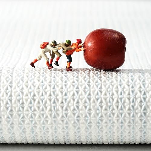 Ankah Shower Rug Bath Mat Forest Series Cartoon Design Bathroom Rug, Fluffy, Soft, Non-Slip, Durable, Absorbent Bath Rug, Irregular Plant Shaped Door Mat and Carpet, 19.68"x 31.49", Moss by Ankah - Image 5