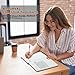 Brown Tree A5 Lined Leather Journal Notebook for Men Women, 5.9