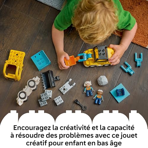 LEGO® DUPLO® Town 10475 Les véhicules de chantier 3 en 1 - vue 4