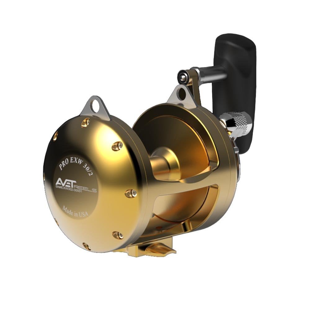 Avet Reels 2-Speed Reel, Gold, Right : Sports & Outdoors