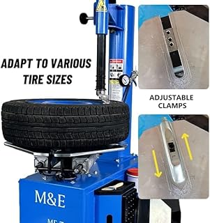 Motool Technology ME 2.0HP Tire Machine and Balancer Combo Tire Changer Machine Wheel Balancer Machine Wheel Changers Tire Changer Tire Machine (ME-T500)
