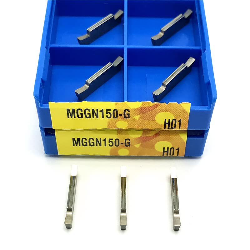 Lathe Tools 10pcs MGGN150-G H01 Grooving Tool Carbide Wood Turning Tools miniatura 2