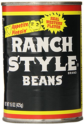 RANCH STYLE Black Label Black Beans, 15 oz. (Pack of 12)