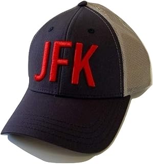 JFK Airport Snapback Hat Navy Blue