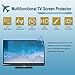 JCSKY 55 Inch Matte Anti-Glare TV Screen Protector, Dustproof Anti Scratch Anti Blue Light Film, Dust-Proof, Reduce Eye Fatigue Anti-Myopia,55