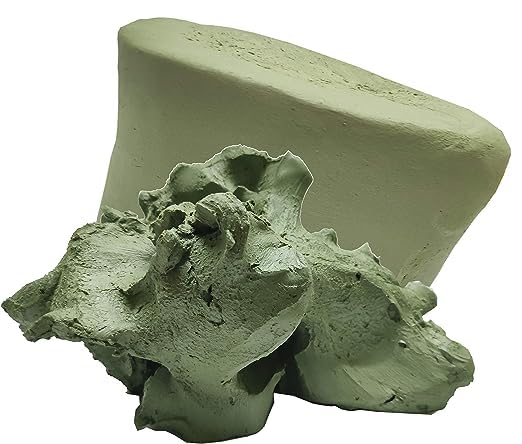 La Jarden Dark Green 450g Mould | Modelling Eco Friendly, Natural, Air Dry, Wet Dark Green Clay Dough for Sculpting, Children's Play, Green Natural Clay, clay for kids, Gift for Students & children, DIY Arts & Crafts