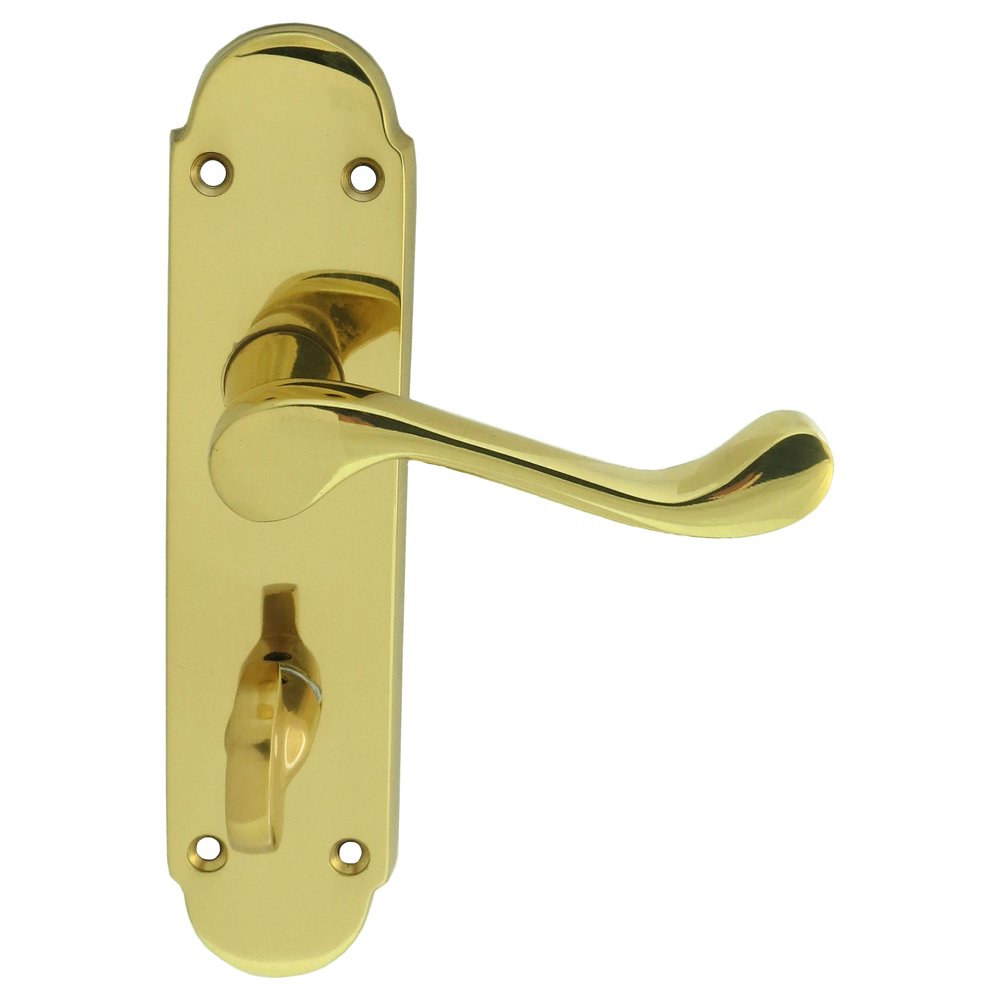 Carlisle Brass DL168WC/BP Oakley Lever ON Backplate-Bathroom 57MM C/C