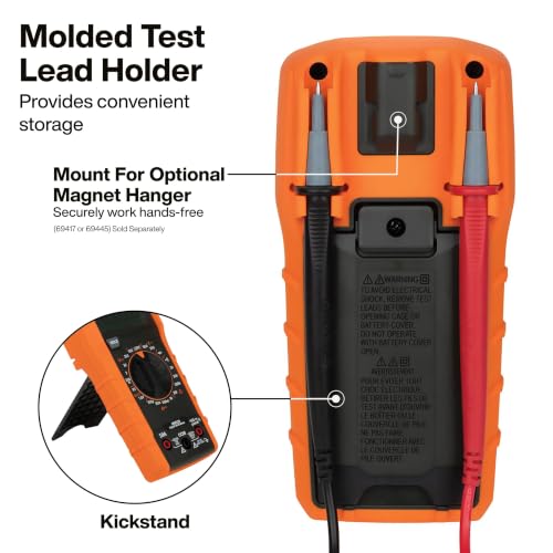 image for Klein Tools 69149P Electrical Test Kit with Digital Multimeter, Non-Co