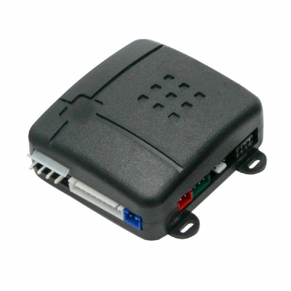Baceyong Kit de alarma de seguridad universal con cierre centralizado para coches de 4 puertas, control remoto, antirrobo, sistema de entrada sin llave con 2 llaves