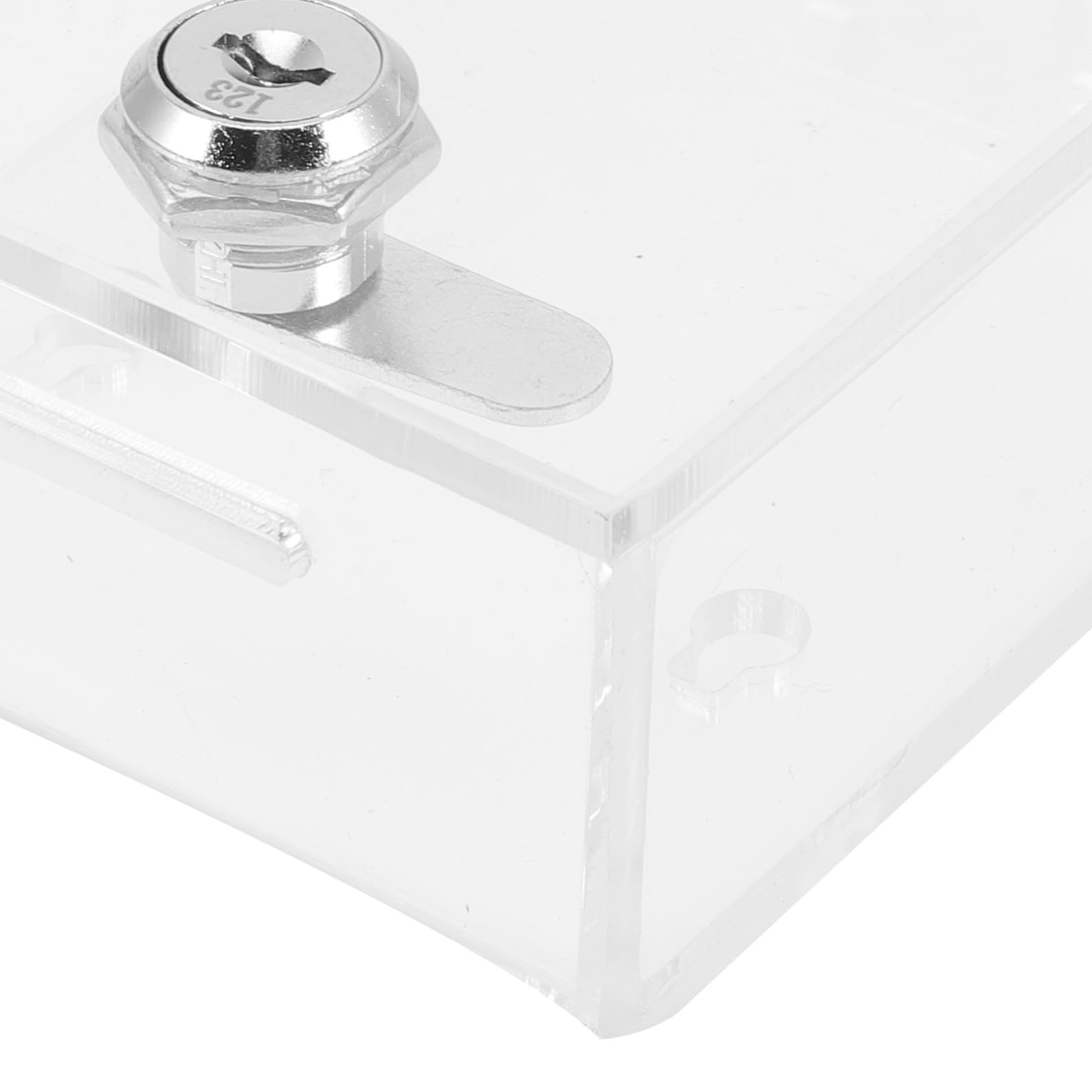Boîte de Verrouillage Pratique pour Téléphone Portable en Acrylique Transparent, Légère et Facile à Transporter, pour Bureau ou École Style Aléatoire