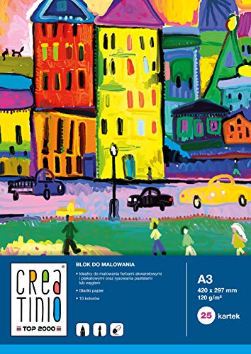 Cahier de coloriage A3 CREATINIO pour les activités manuelles du mercredi après-midi