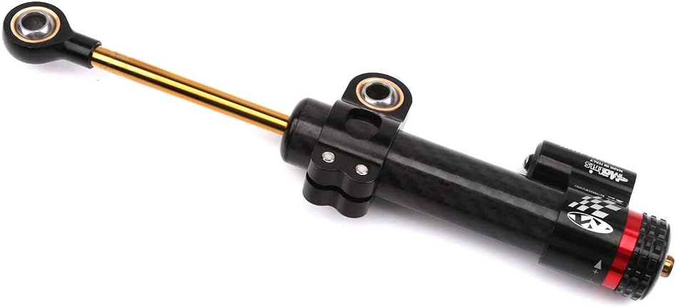 2021-2024 Carbon Fiber Steering Damper Stabilizer with Mount Bracket Compatible with Yamaha MT09 / SP (not for tracer), XSR900 2022-2024 (Carbon Fiber)