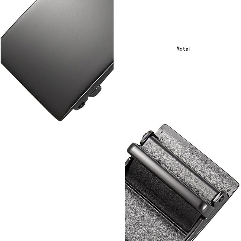 Black Square Matte Metal Men's Belt Buckle Business Casual Suit Accessories