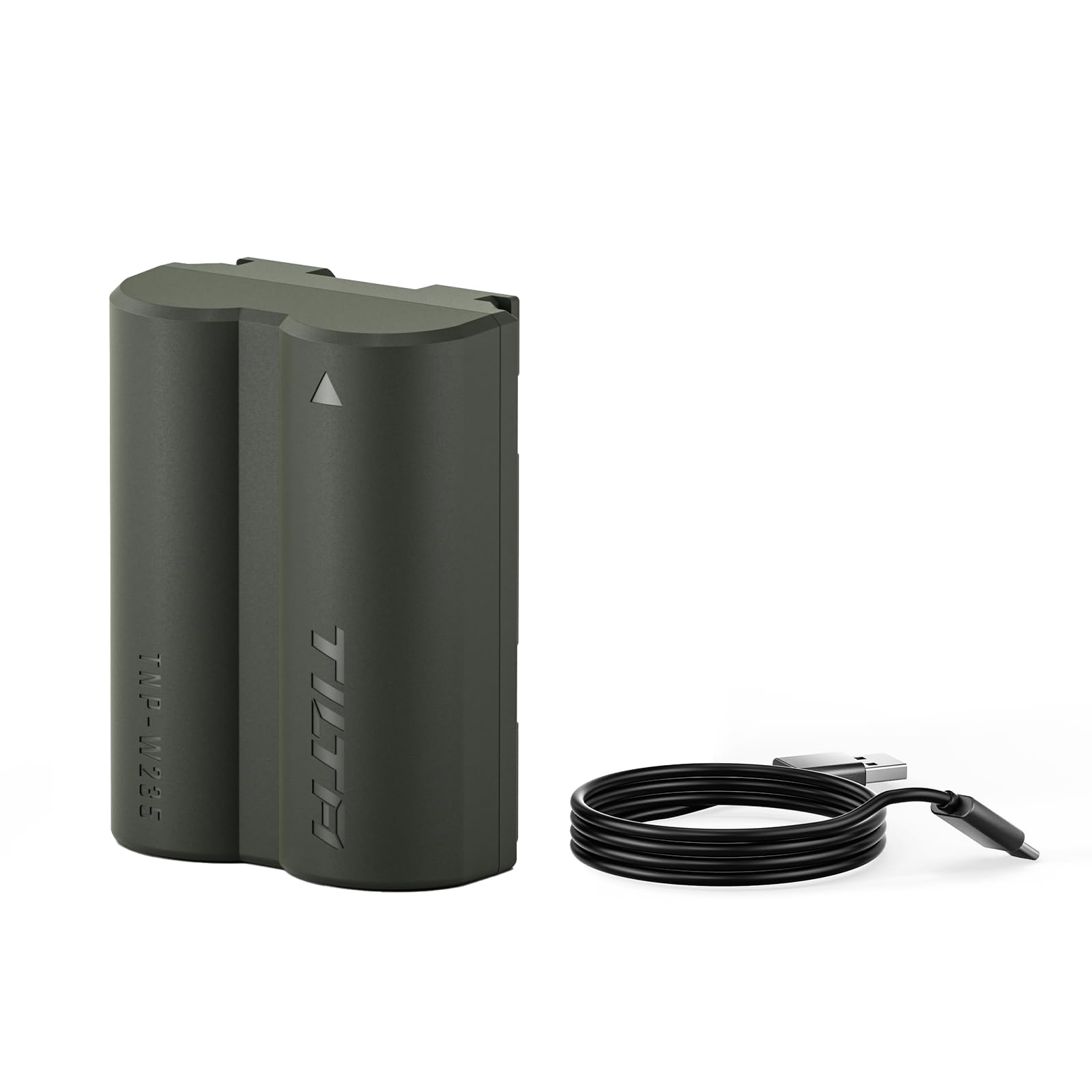 Tilta Batteria NP-W235 2400 mAh Batteria di Ricambio Compatibile con FUJIFILM X-S20, XT5, XT4, GFX100S Ⅱ, GFX100 Ⅱ, XH2S con Porta USB-C TNP-W235-GN