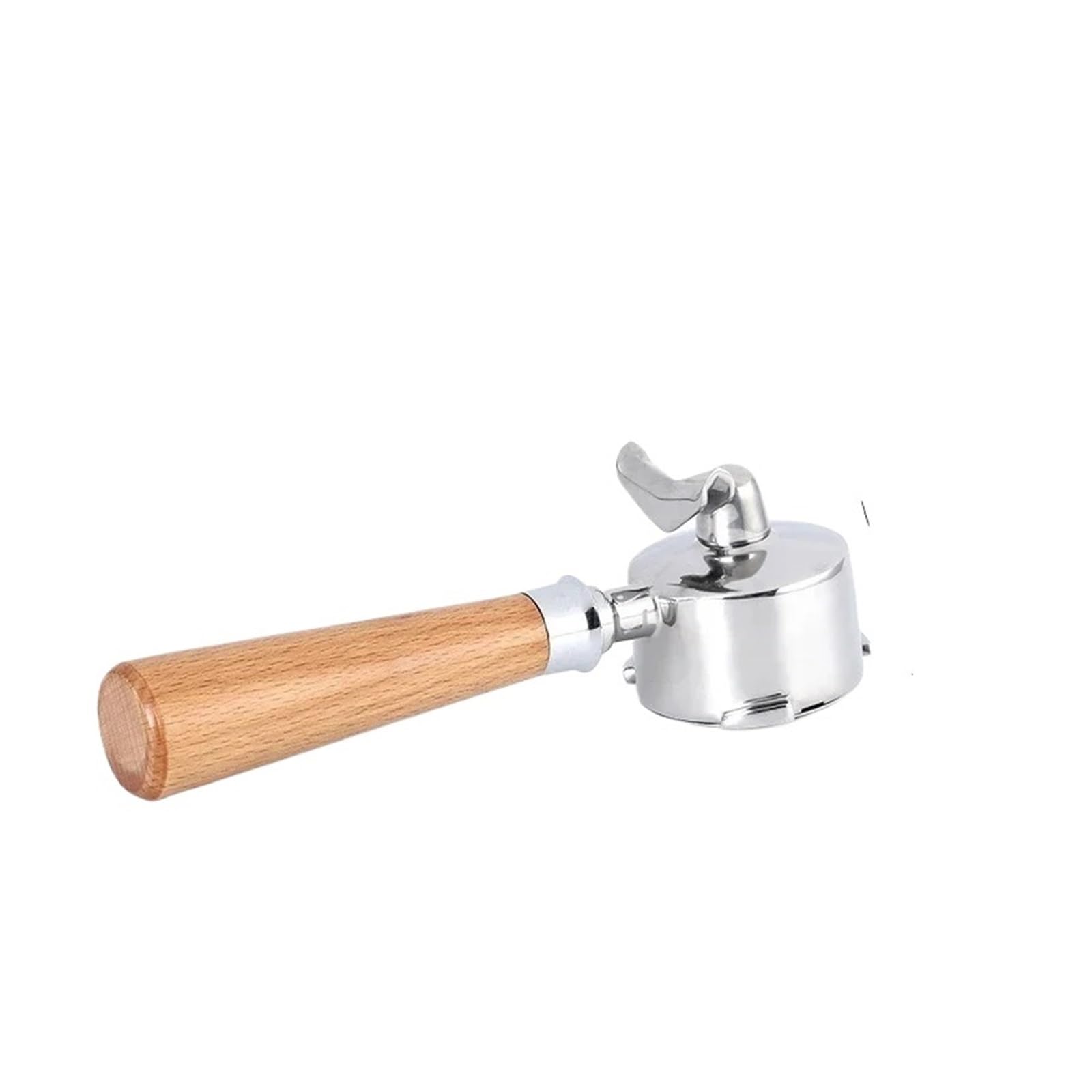 Portafiltro de acero inoxidable de 51 mm con 3 orejas para Delonghi Dedica EC680/685, mango de doble apertura, perfecto para amantes del espresso y baristas domésticos