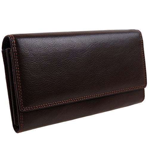 Portefeuille en cuir pour femme de la collection Visconti Heritage