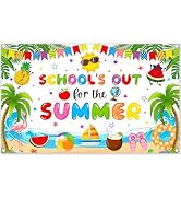 2025 School's Out For The Summer Backdrop End Of School Year