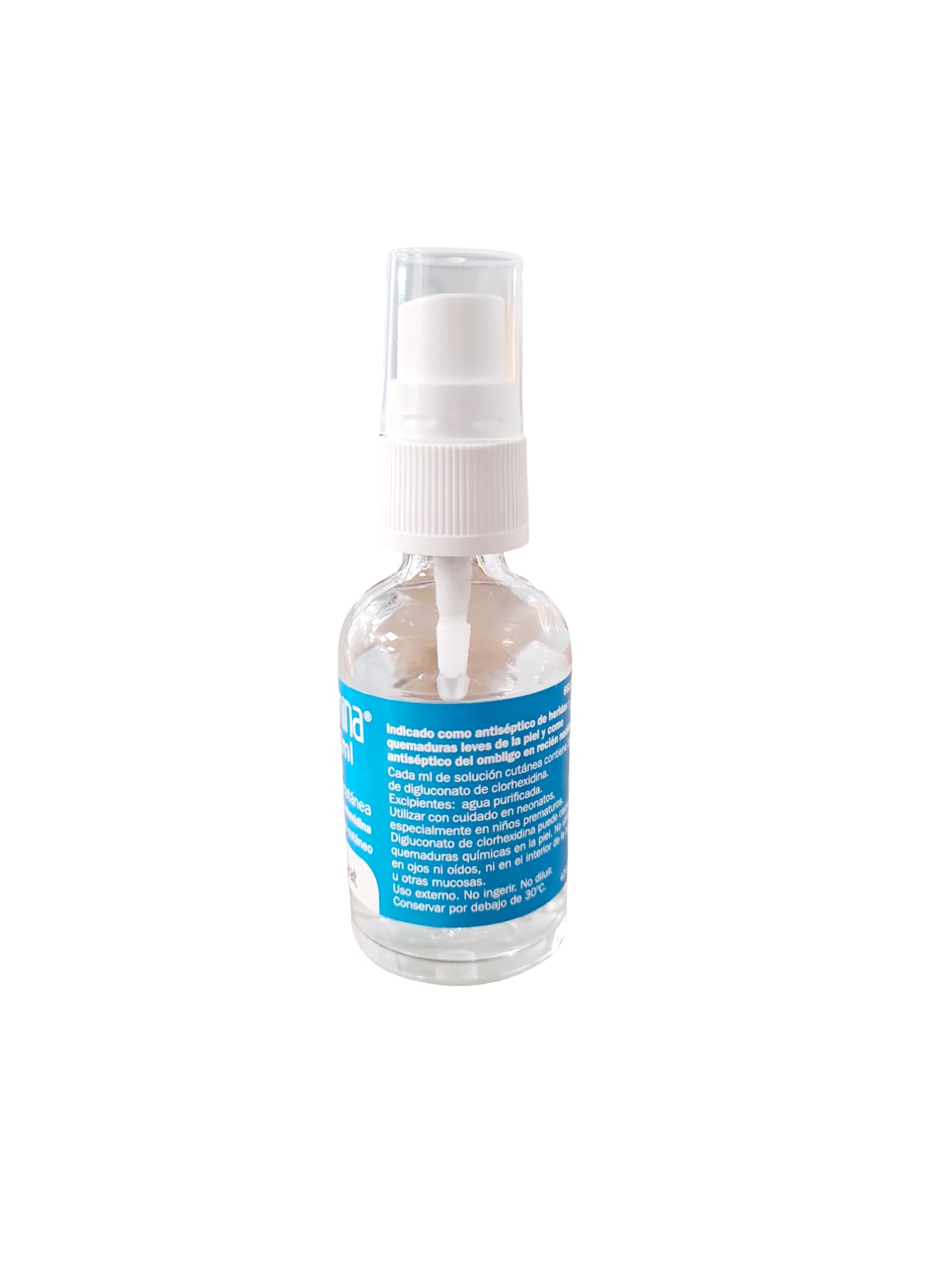 Antiséptico Spray 25 ml [Pequeñas Heridas] [Clorhexidina] [CRISTALMINA] [Primeros Auxílios] [Botiquin] [ideal para Viajes] [No mancha] [No pica]