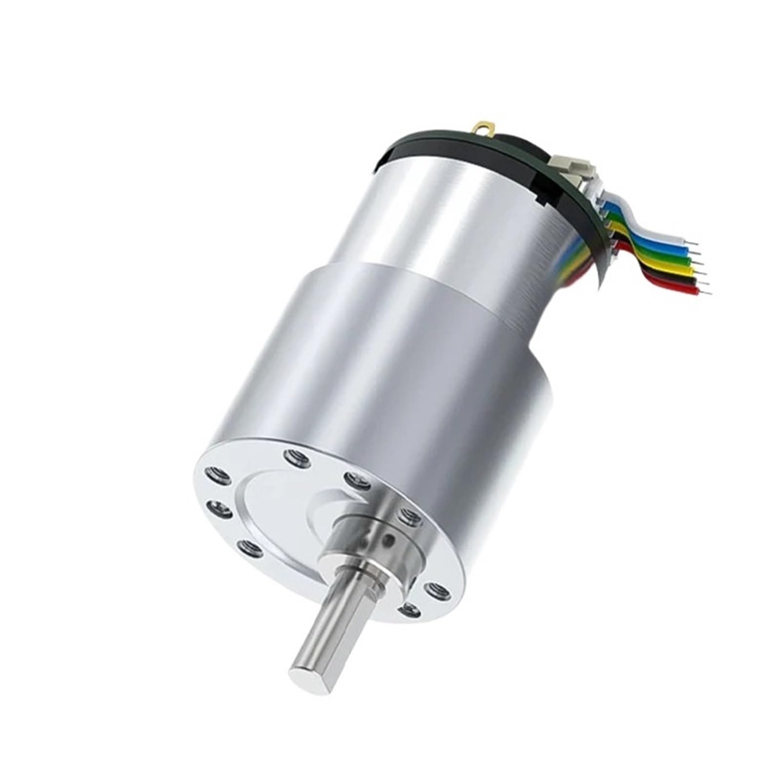 GNQUKEBWH 37-520 Gear Motor 12V DC Reduction with Speed Encoder Robot high Torque Brush Metal(60RPM)