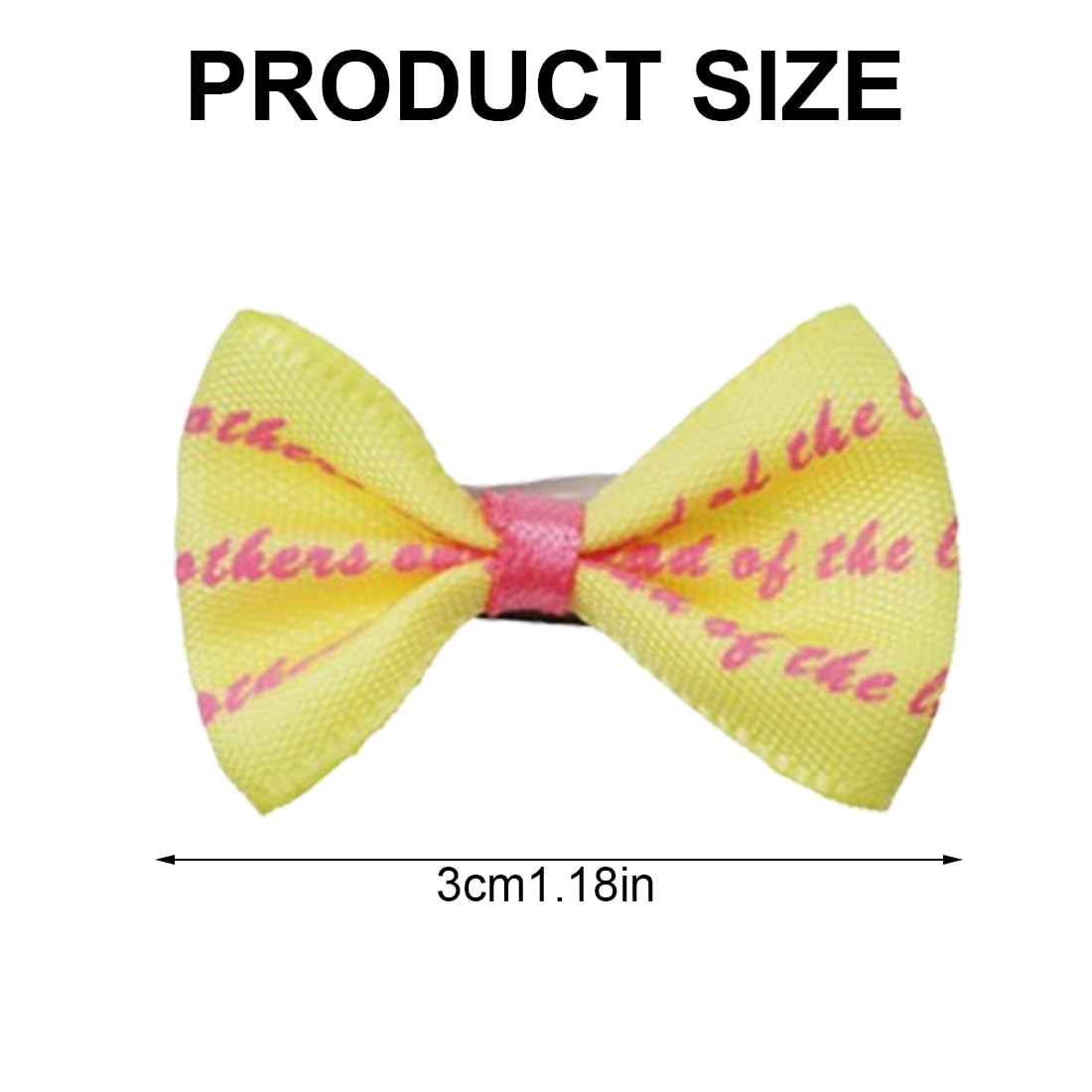 10 Pièces Barrettes pour Chiens, Chat, Chiot, Nœud Papillon, Petites Pinces à Cheveux de Chien Mignon