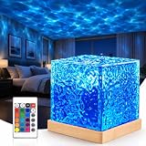 SUPPOU Onde Proiettore Stelle Soffitto, Luce Notturna Bambini con Telecomando&, proiettore soffitto Rotante Graduale a 16 Colori, Lampada Aurora Boreale è un Regalo Speciale