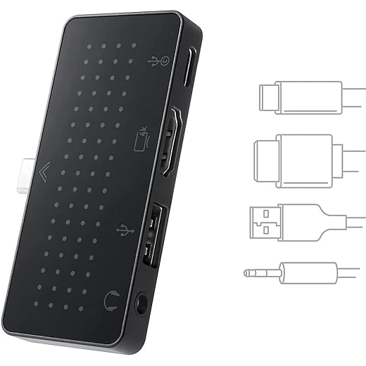 Twelve South StayGo Mini | Ultra-Thin USB-C Hub for Type C Tablets, Laptops and iPad Pro, MacBook for Home, Office & Travel