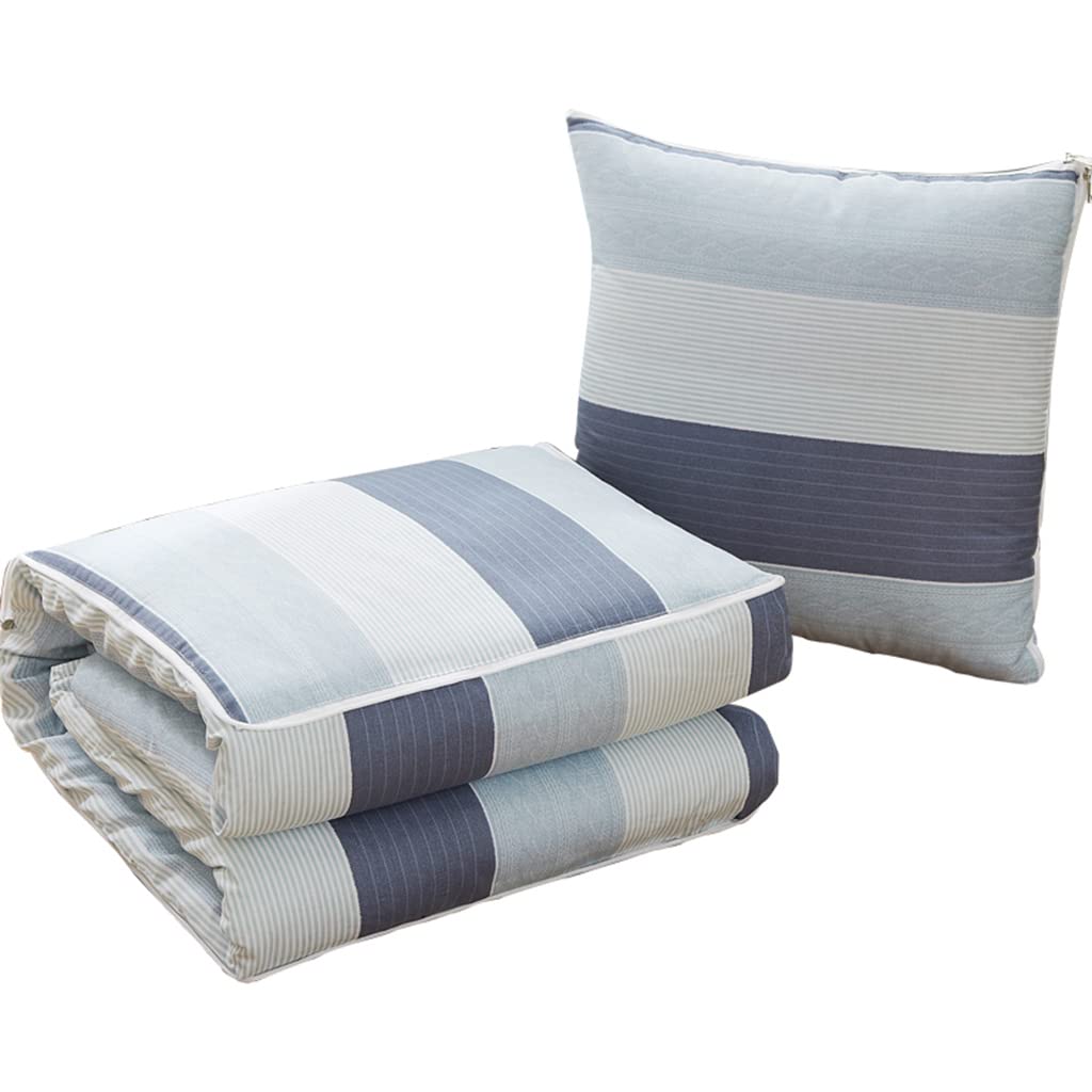 Coussin couverture canapé pliable coton oreiller sieste bureau 135x170