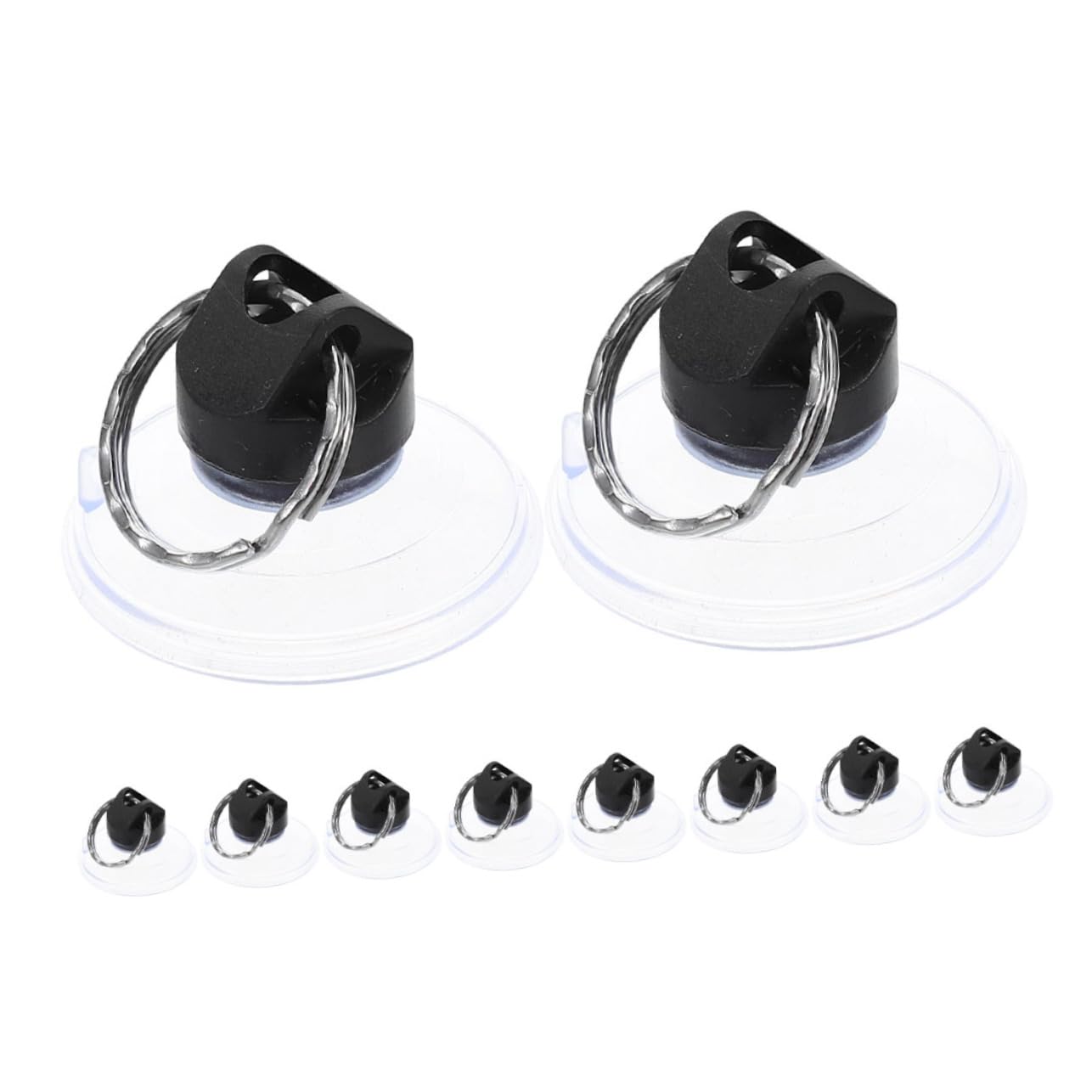 TEHAUX 10pcs Heavy Duty Screen Suction Cup Tool Versatile Phone LCD Repair Tools for Cell Phone Tablet Laptop Disassembly Durable Suction Cups for Electronics Screen Removal