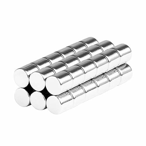 1/4 x 1/4 Inch Neodymium Rare Earth Cylinder Magnets N52