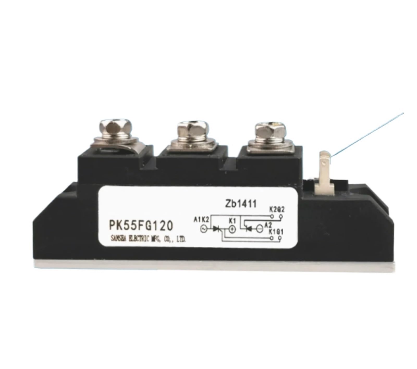 BSM50GB100D Module double IGBT PK55FG120 à faible perte thermique pour commutation rapide