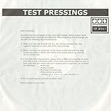test pressing phil mison  Testpressing#007