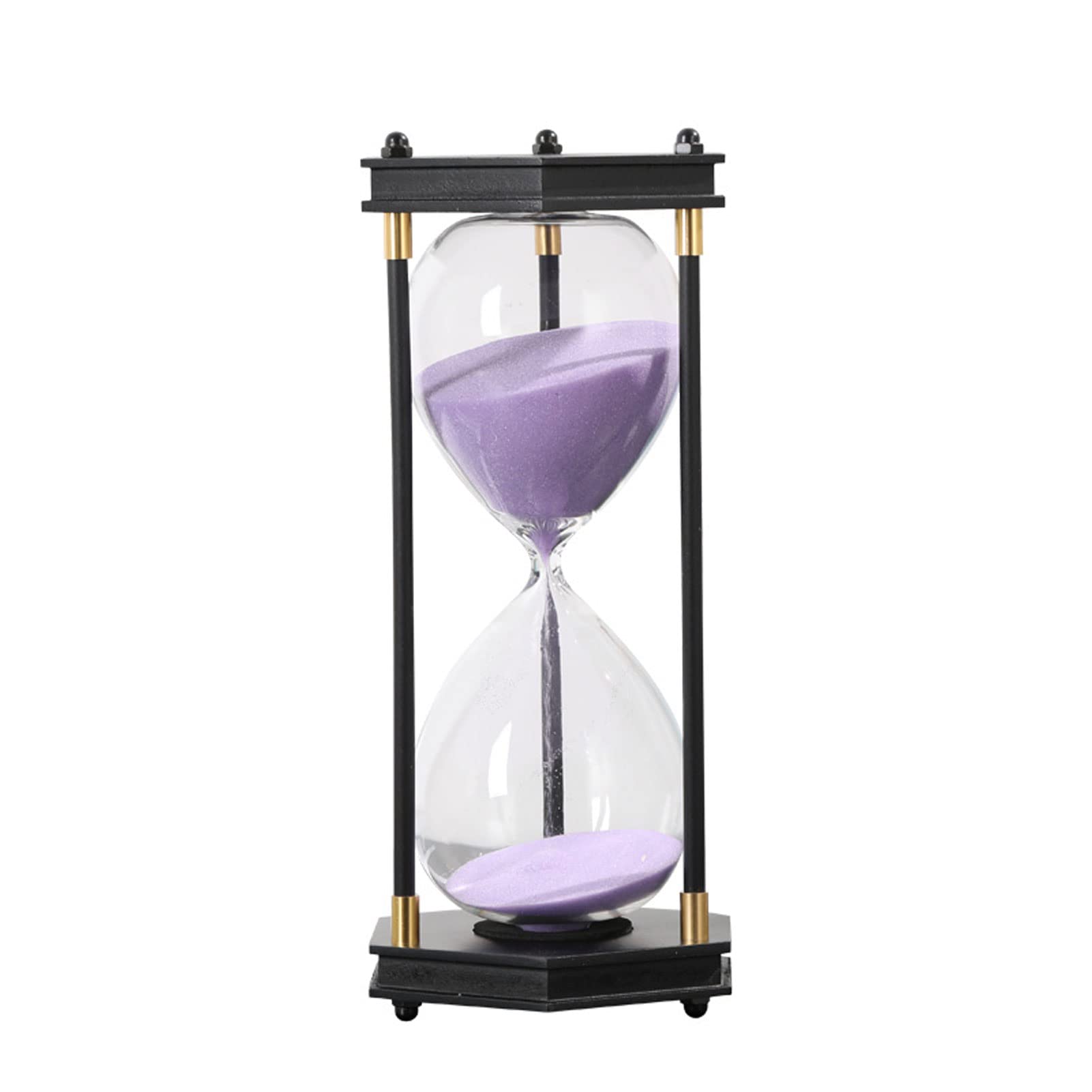 Sanduhr-Timer, Sanduhr, Sanduhr, groß, modisch, bunt, Sanduhr, Sanduhr, Vintage-Stil, 30 Minuten, Glas, Sanduhr, als Geschenk, Büro, Schreibtisch, Dekoration