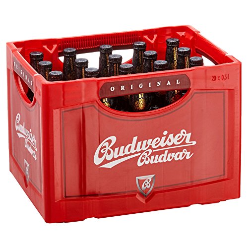 Budweiser Imported Dark Lager Dunkles Bier MEHRWEG (20 x 0.5 l) Cover