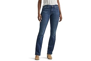 Lee Womens Legendary Mid Rise Bootcut Jean - Relaxed Fit Comfort