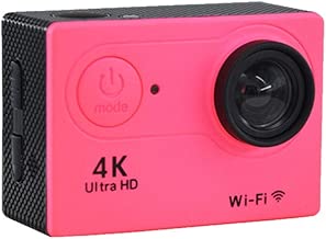 HHZL Photo Camera 4K Sports Camera 120 Wide-angle Camera 900mAh Battery Capacity 90 Minutes Long-lasting Use With Remote Control Mini Camera Color Pink HHZL Photo Camera 4K Sports Camera 120 Wide-angle Camera 900mAh Battery Capacity 90 Minutes Long-lasting Use With Remote Control Mini Camera Color Pink