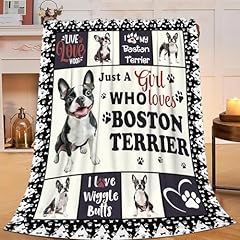 Boston Terrier Blanket