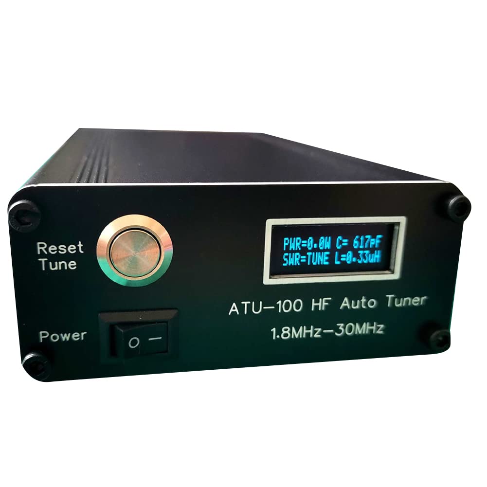 Sintonizzatore automatico ATU-100 HF da N7DDC+0.91 OLED V3.1 sintonizzatore antenna radio automatico fai da te 100W Antenna HF