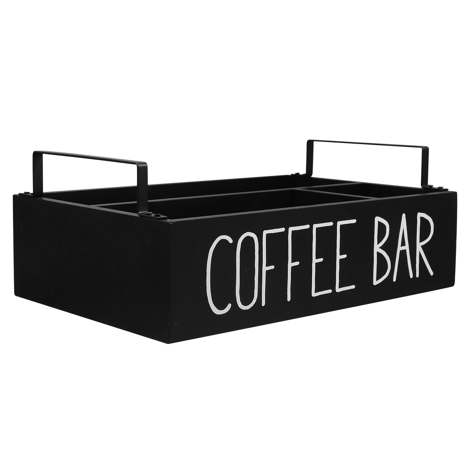 caja de almacenamiento caja de madera organizadores y almacenamiento de té organizador de té Negro Reutilizable