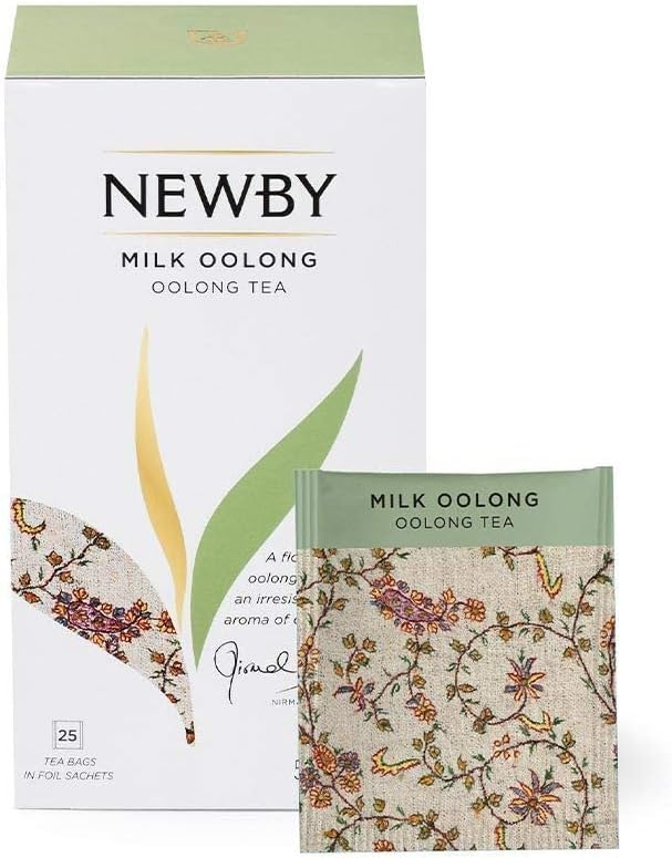 Newby Teas Classic Milk Oolong Tea Bags (Pack of 1, Total 25)