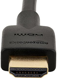 Amazon Basics Cavo HDMI ad alta velocità di classe CL3, standard più recenti, 3 m, Nero