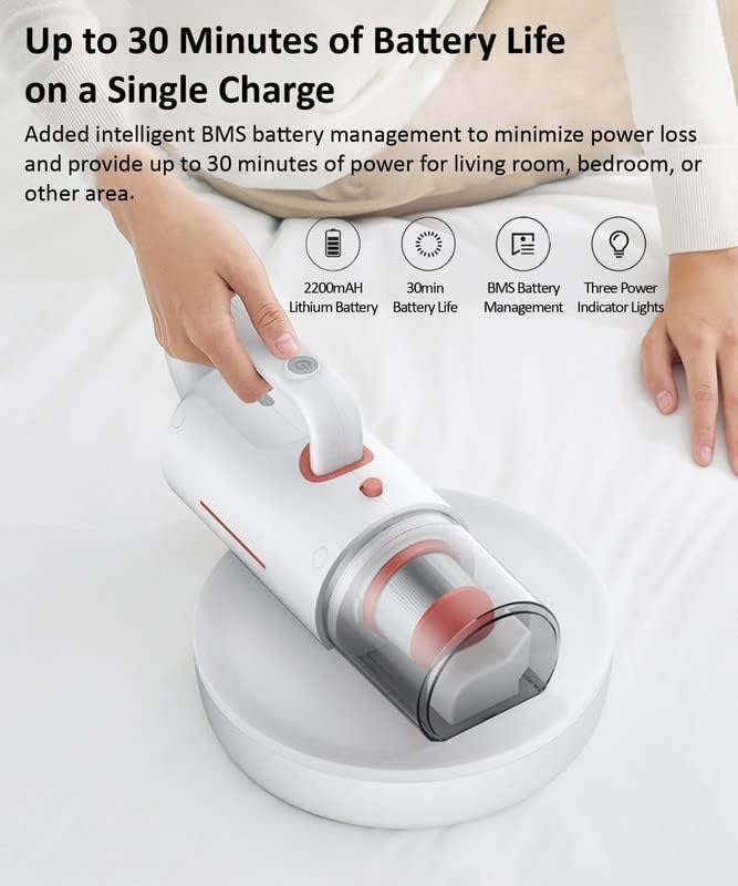 Deerma CM1900 Cordless Dust Mite Vacuum Cleaner description image