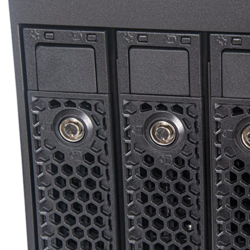 Image of Silverstone Technology FS305-E Three 5.25 inch Device Bay to Five 3.5 inch SAS-12G / SATA 6Gbit /s Hot-swap Adapter Cage, SST-FS305-E