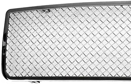 Miniatura 3 de Parachoques delantero superior de malla de acero inoxidable inserto cromado compatible con Chevy Caprice 1991-1996