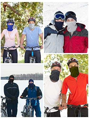 image for SATINIOR 9 Pieces Balaclava Full Face Mask UV Sun Protection Face Cove