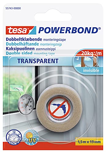 Price comparison product image Tesa Powerbond TRANSPARENT