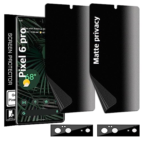Film mat TPU Pixel 6 Pro pour eliminer les reflets et traces de doigts
