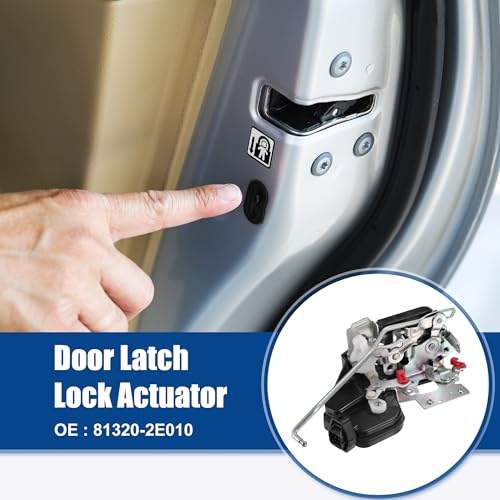 Image of ACROPIX Front Right Power Door Lock Latch Actuator Fit for Hyundai Tucson 2005-2009 No.81320-2E010 - Pack of 1